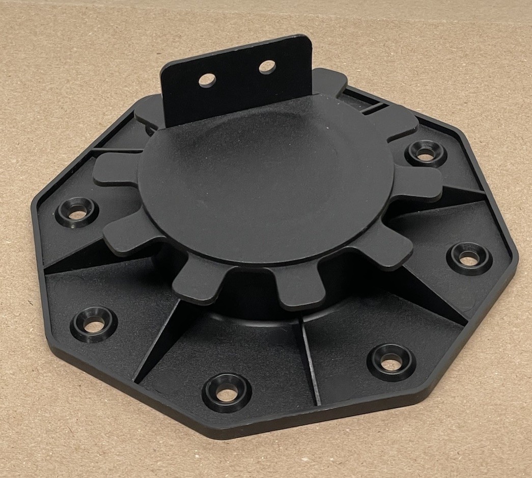 12 Pack Adjustable 1-3/16” to 2-3/8” Deck Support Pedestal Shed Foundation Base