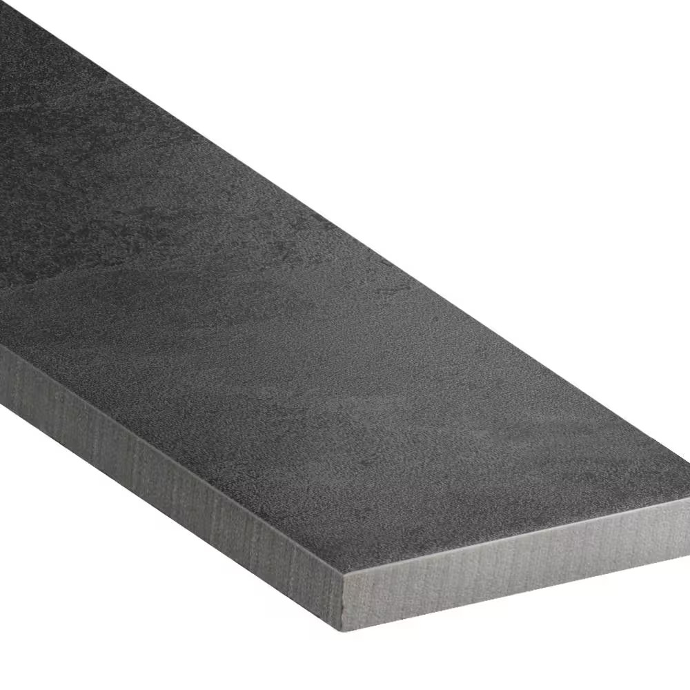 Slate Black Matte 3 In. X 12 In. Stone Look Porcelain Floor and Wall Tile (3.39