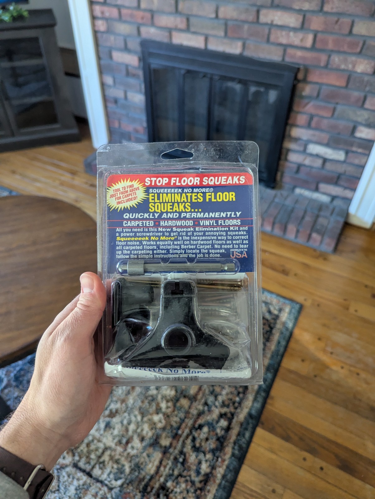 SQUEEEEEK NO MORE: Floor Squeak Kit (Brand New)