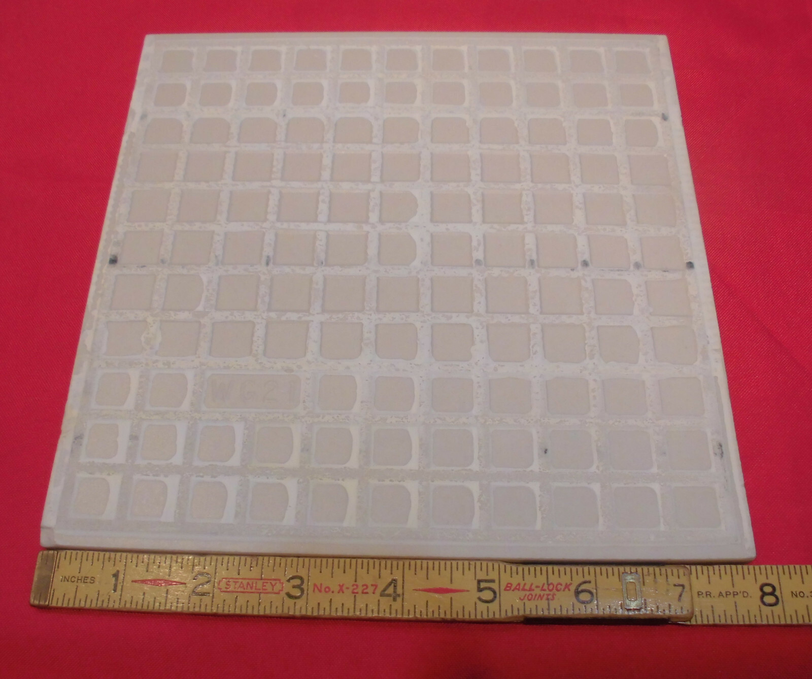 1 pc. *Biscuit Color* Porcelain-Ceramic Floor Tile: American Olean 8″ X 8″ NEW
