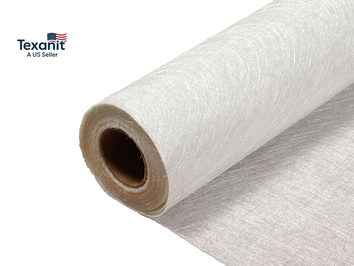 1.6 Oz. Fiberglass Chopped Strand Mat,39″ 19.5.Sq.Ft. Fiberglass Cloth for Hand