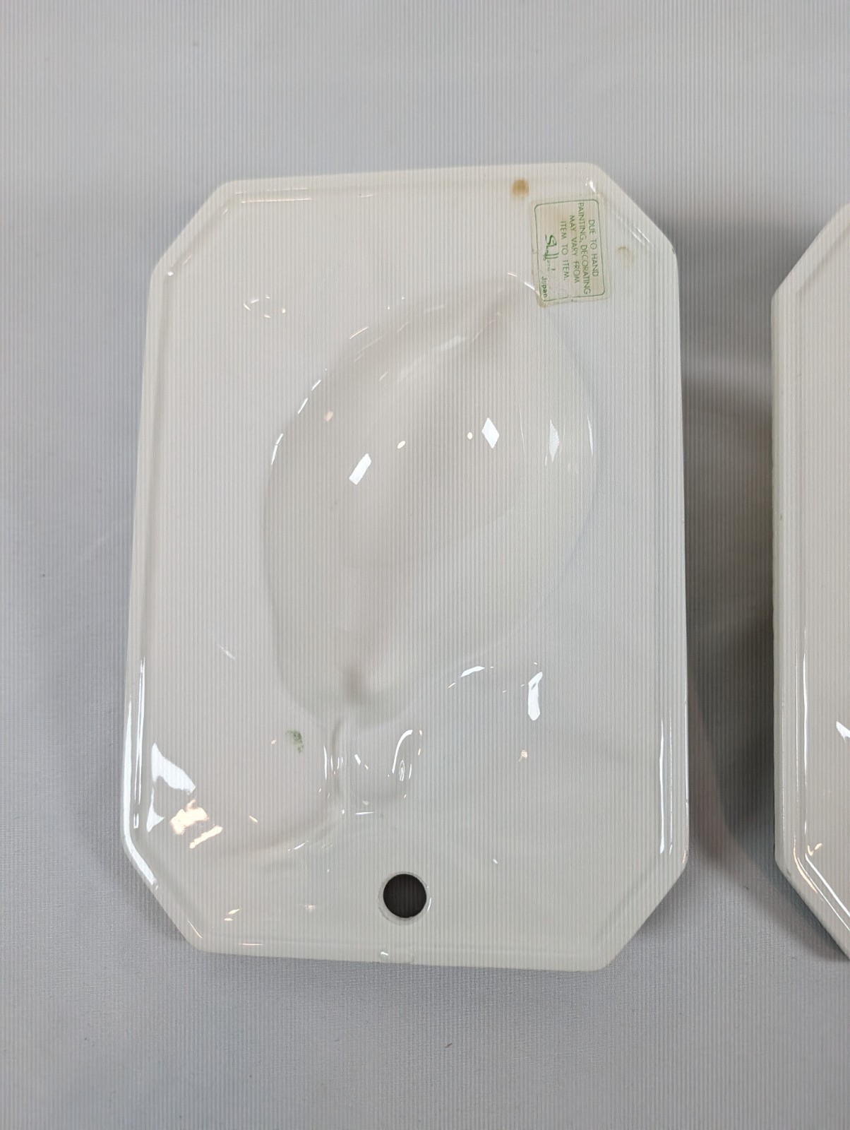 Raised Tile 6×8 Fruit Lemon & Pear Country Ceramic Kitchen – Shafford – Japan