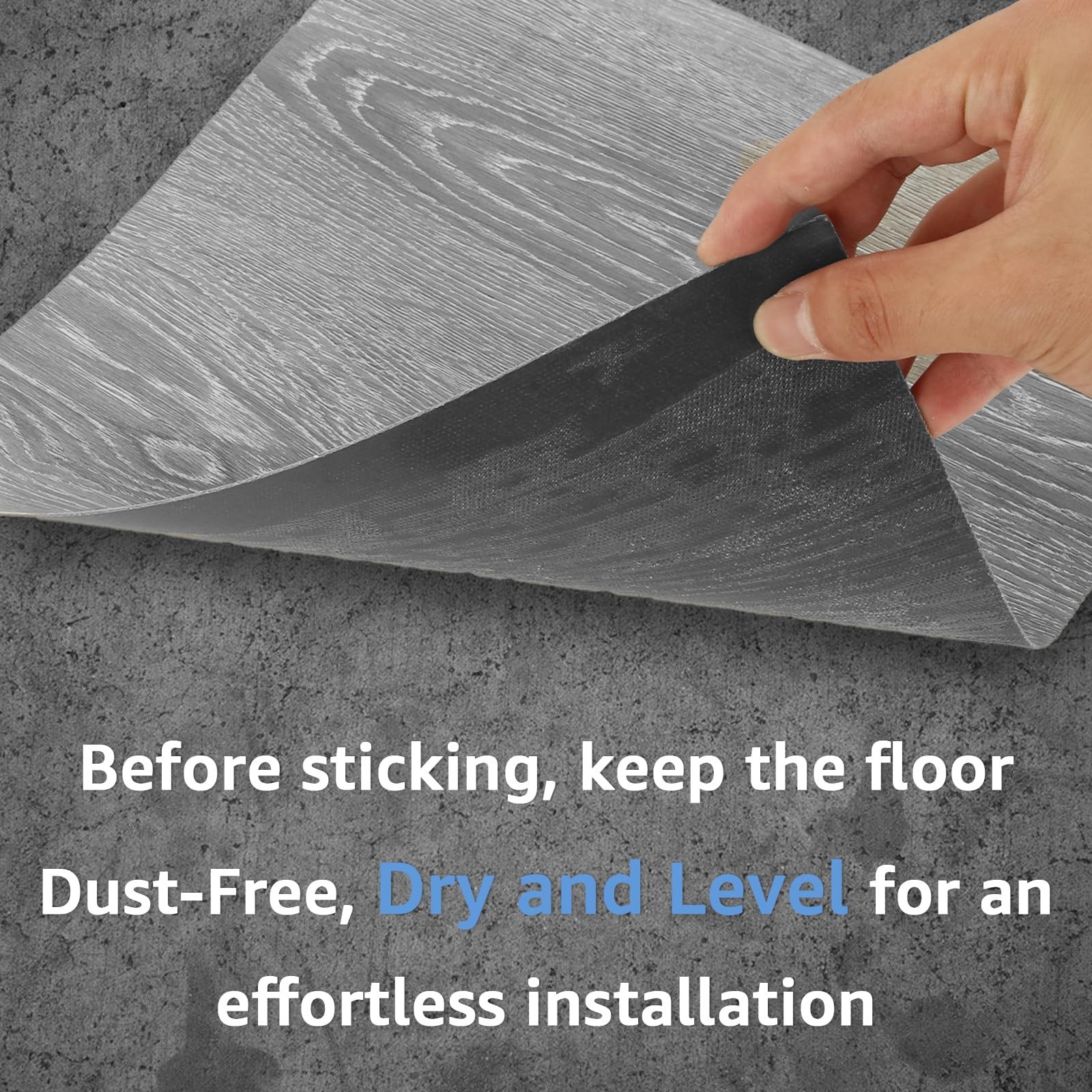 40 Sheet Vinyl Flooring 12 x 12 Peel and Stick Floor Tile Waterproof Clearanc…