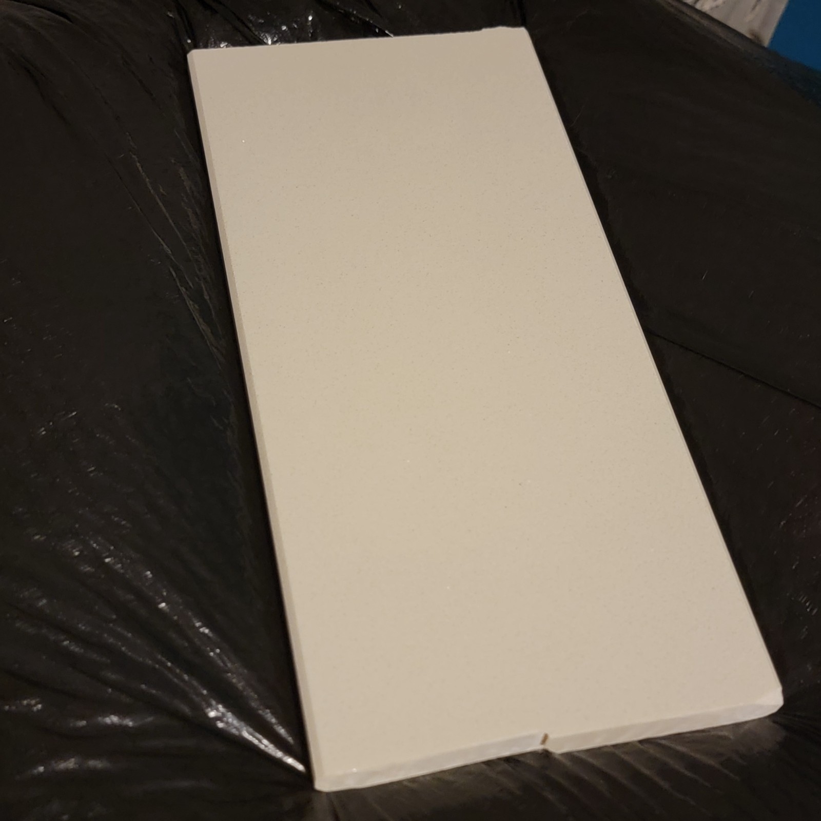 Satori White Cotton Polished Composite Sill Tile – 7 Pieces of Various Sizes