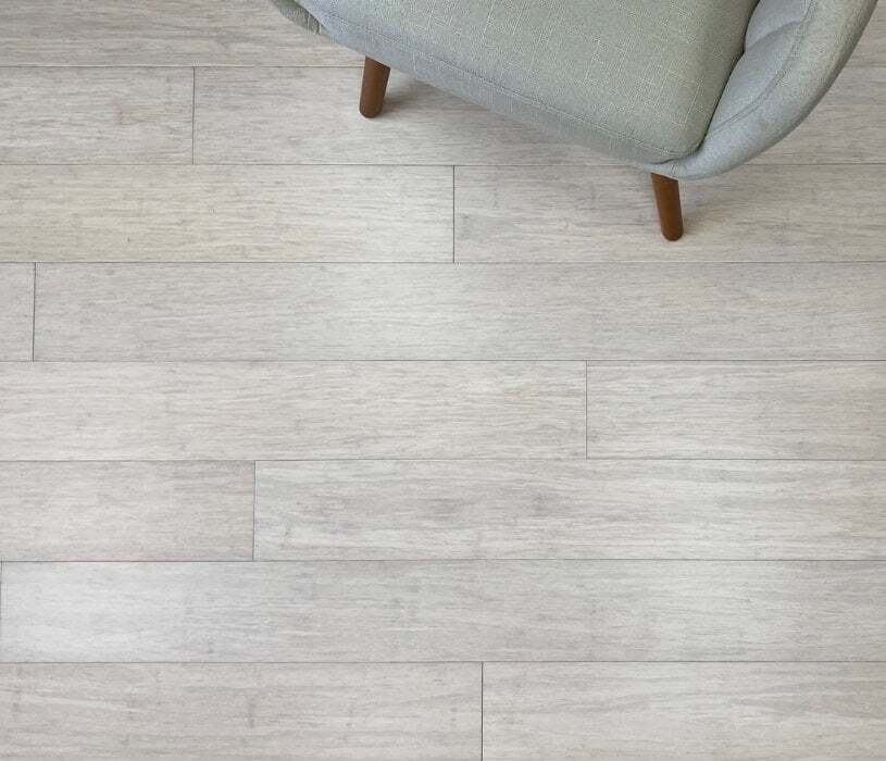 8″ Sample Piece – Ambient® Studio White Strand Woven Bamboo Flooring