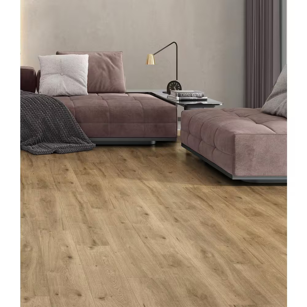 River Oaks 14 mm T x 8 in.. W Waterproof Laminate Wood Flooring(13.28 sq. ft./ca