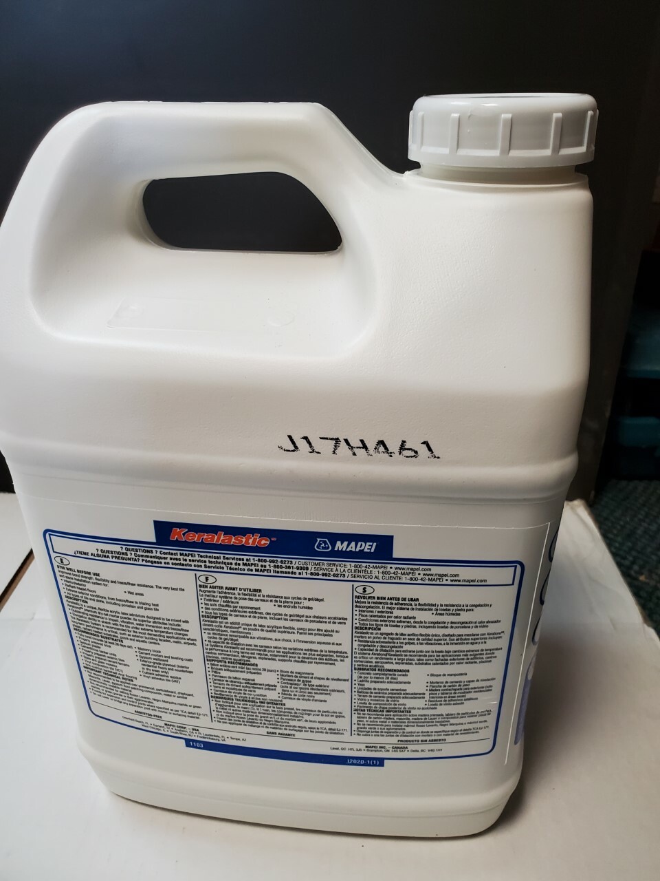 Mapei Keralstic Latex Additive 2 Gallon Jug
