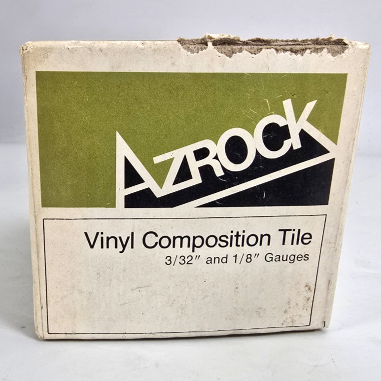 37 Azrock Vinyl Composition Tile 3 x 3 Inch Sample Set 37 1984 Type IV SS-T-312