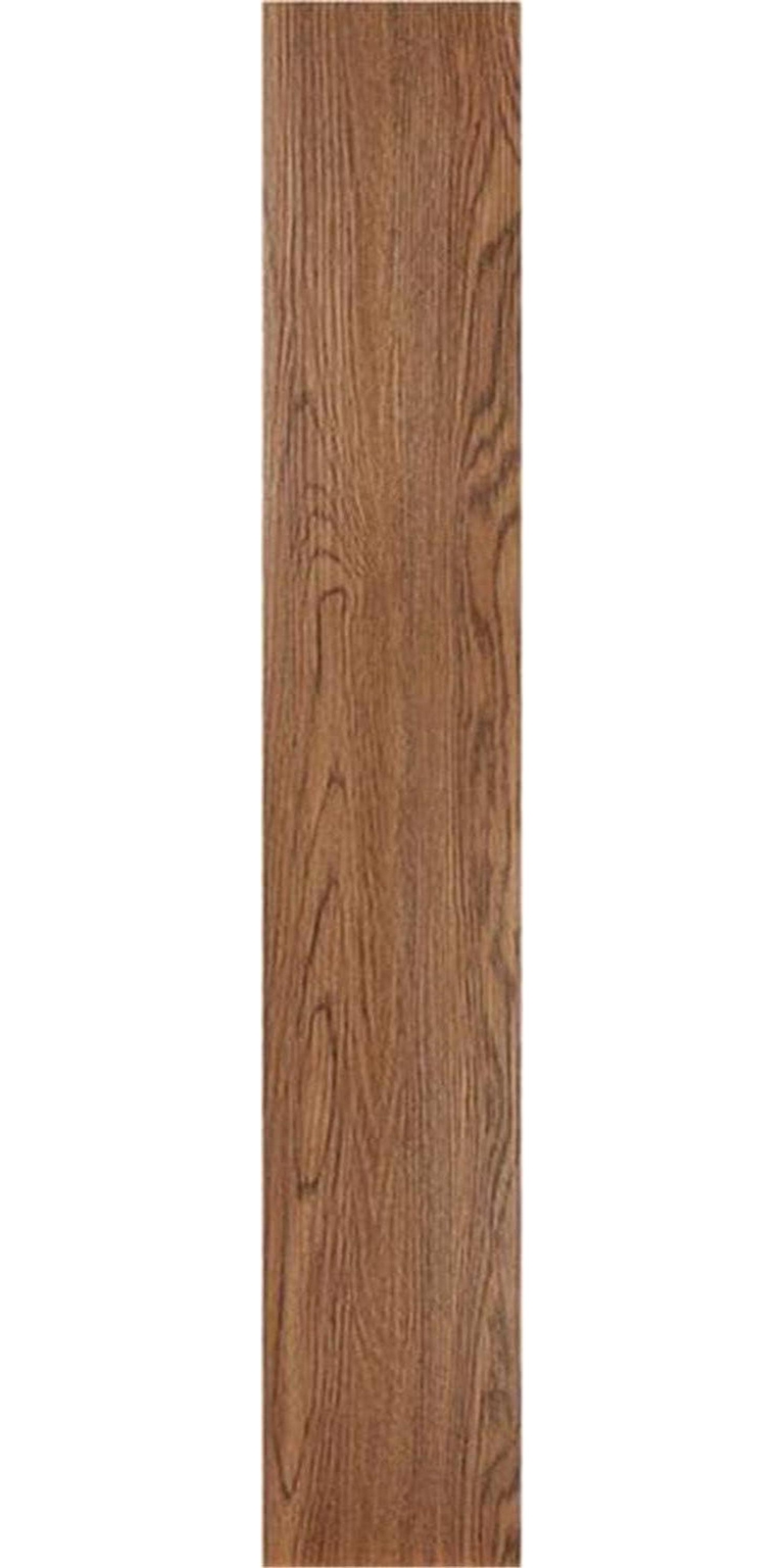 Self Adhesive Vinyl Floor Planks, 6 x 36 in , Redwood , Peel and Stick, 10 Pack