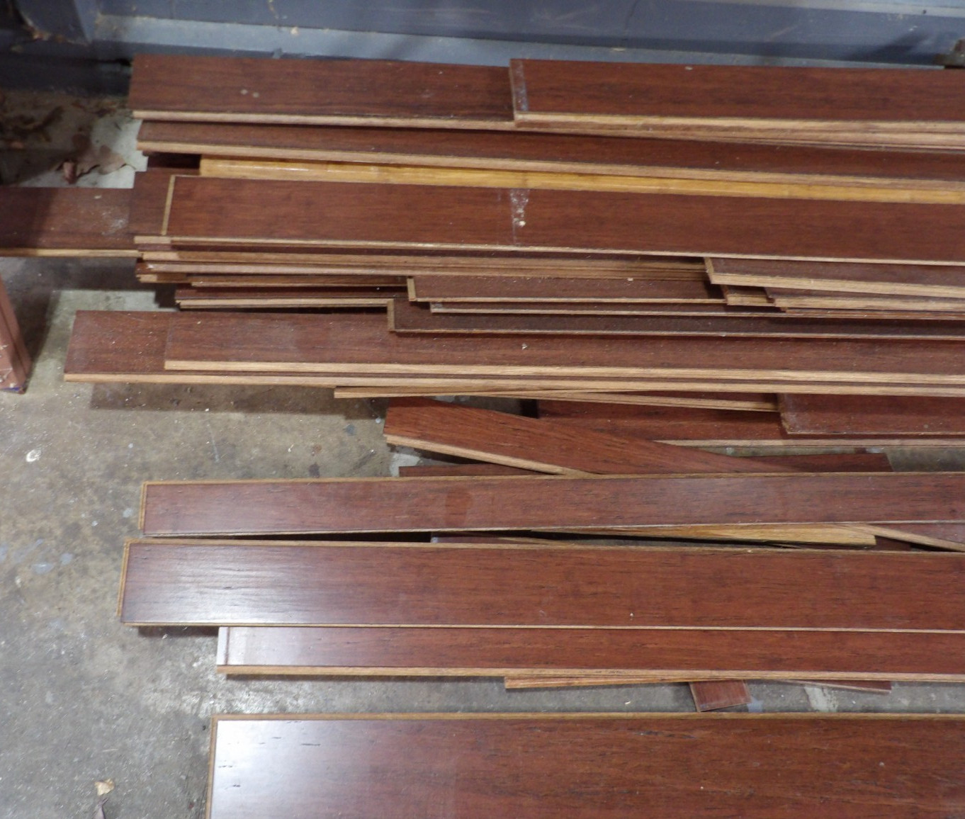 App. 80 Square Feet of Used Bamboo Flooring Very Good Condition Pick Up only