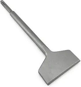 3 Inch Wide Tile & Thinset Scaling Chisel Sds-Plus Shank 3″ X 10″