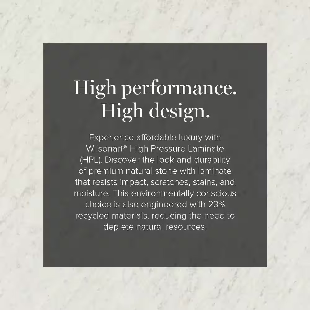 4 Ft. X 8 Ft. Laminate Sheet in White Carrara with Standard Fine Velvet Texture