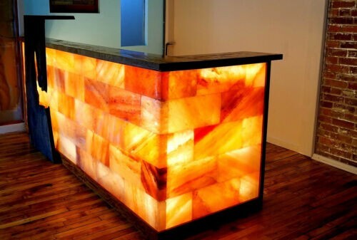 20 Himalayan Salt Bricks Tiles 8x4x1 For Spa Sauna Wall and Home Decor LOW PRICE