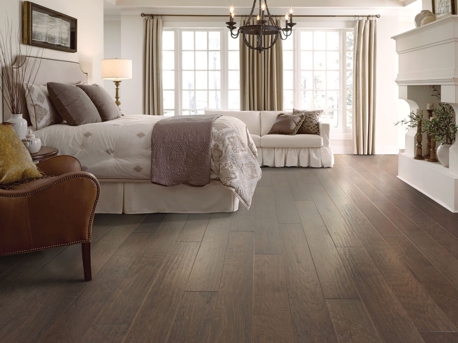 Shaw SW593 Riverstone 6-3/8″W Heavy Scraped Engineered Hardwood – Sterling