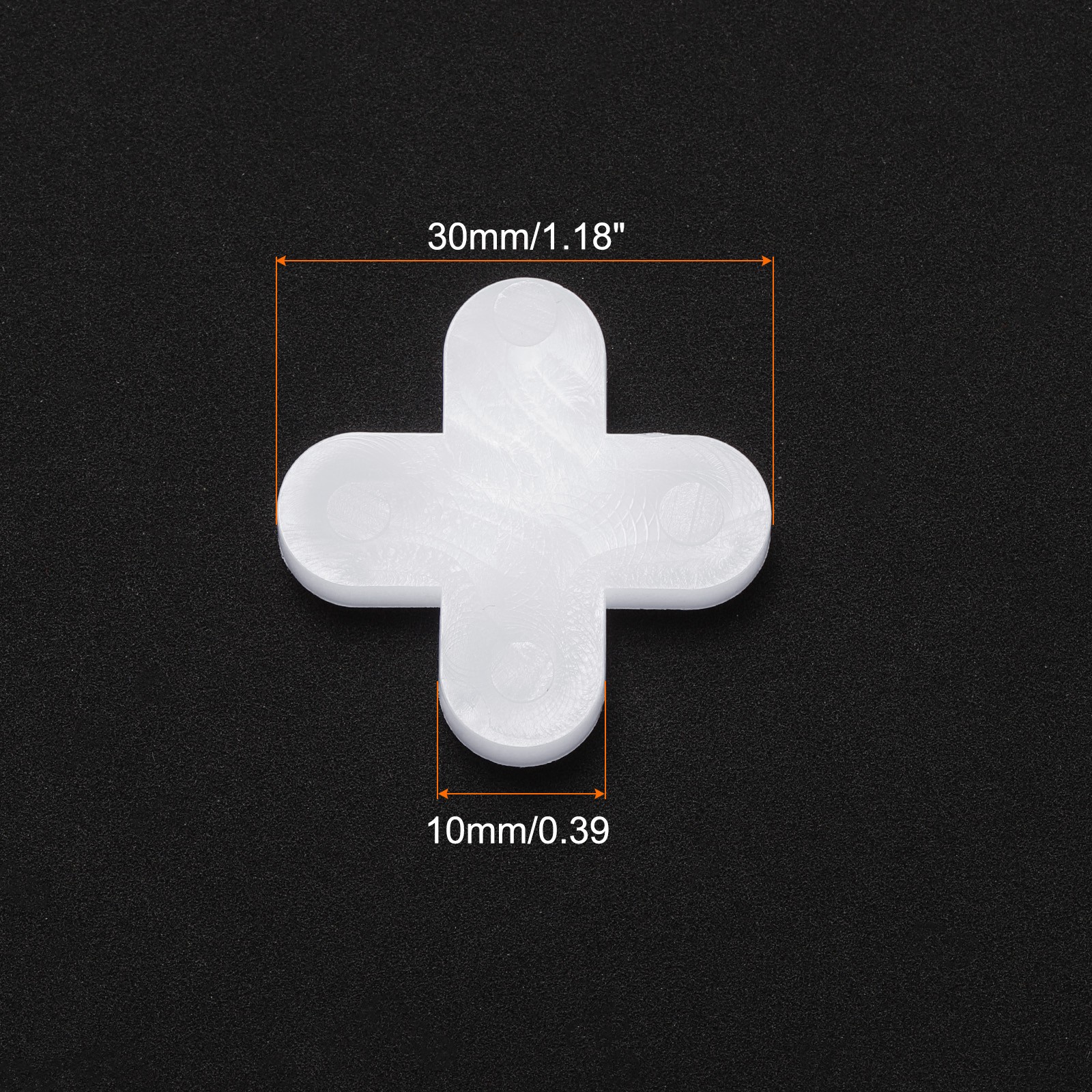 200pcs Tile Spacers 10mm Hard Plastic Cross Tiles Leveler Spacer for Ceramic