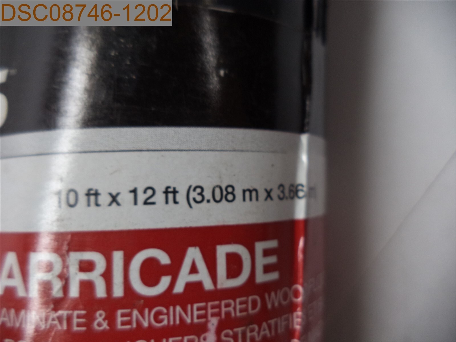 Roberts Moisture Barricade, 10ft x 12ft, 6mil polyethylene film, 075378701156