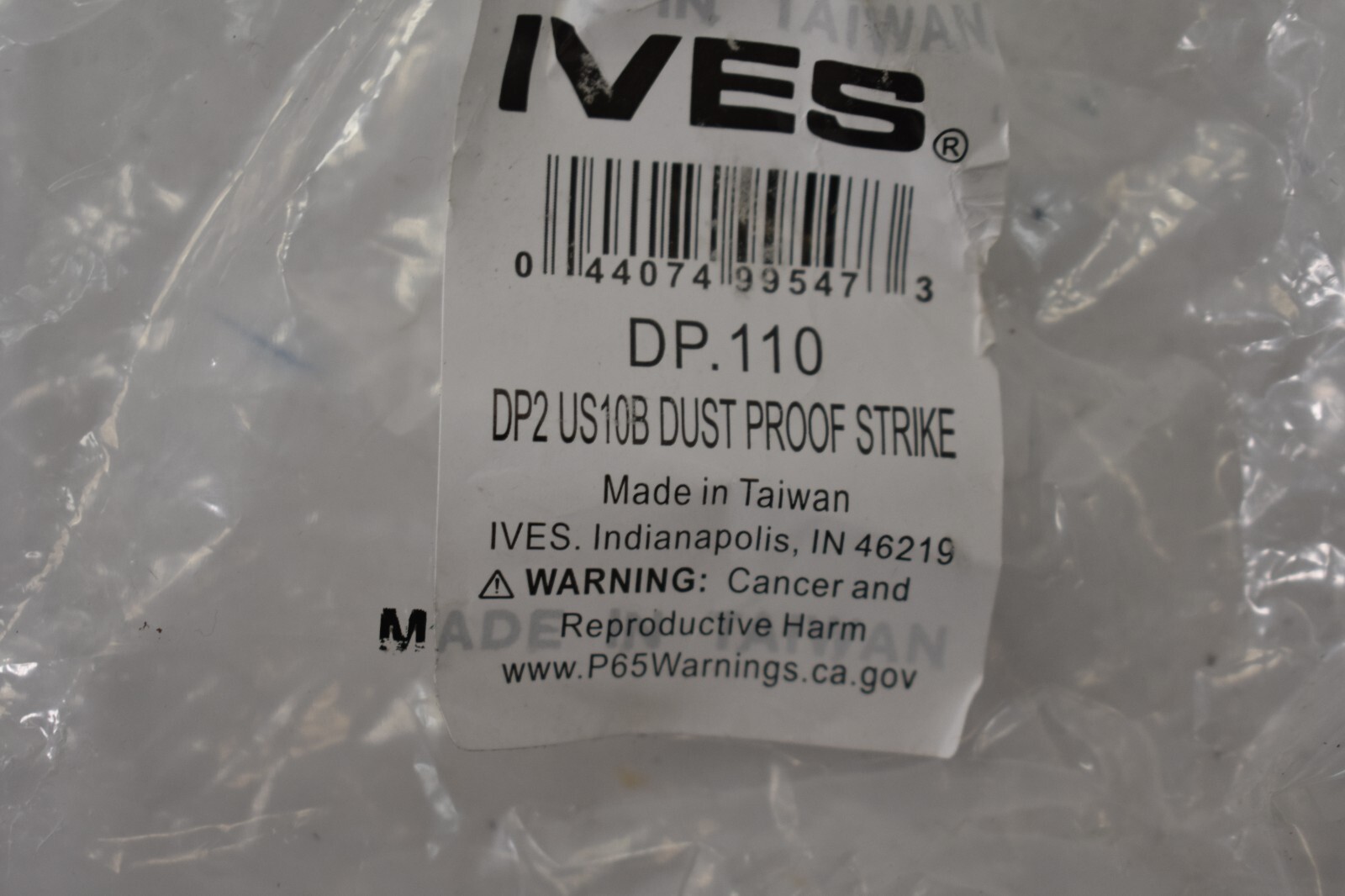 Lot of 6 Ives Commercial Dust Proof Strikes For Floor Oil Rubbed Bronze Finish