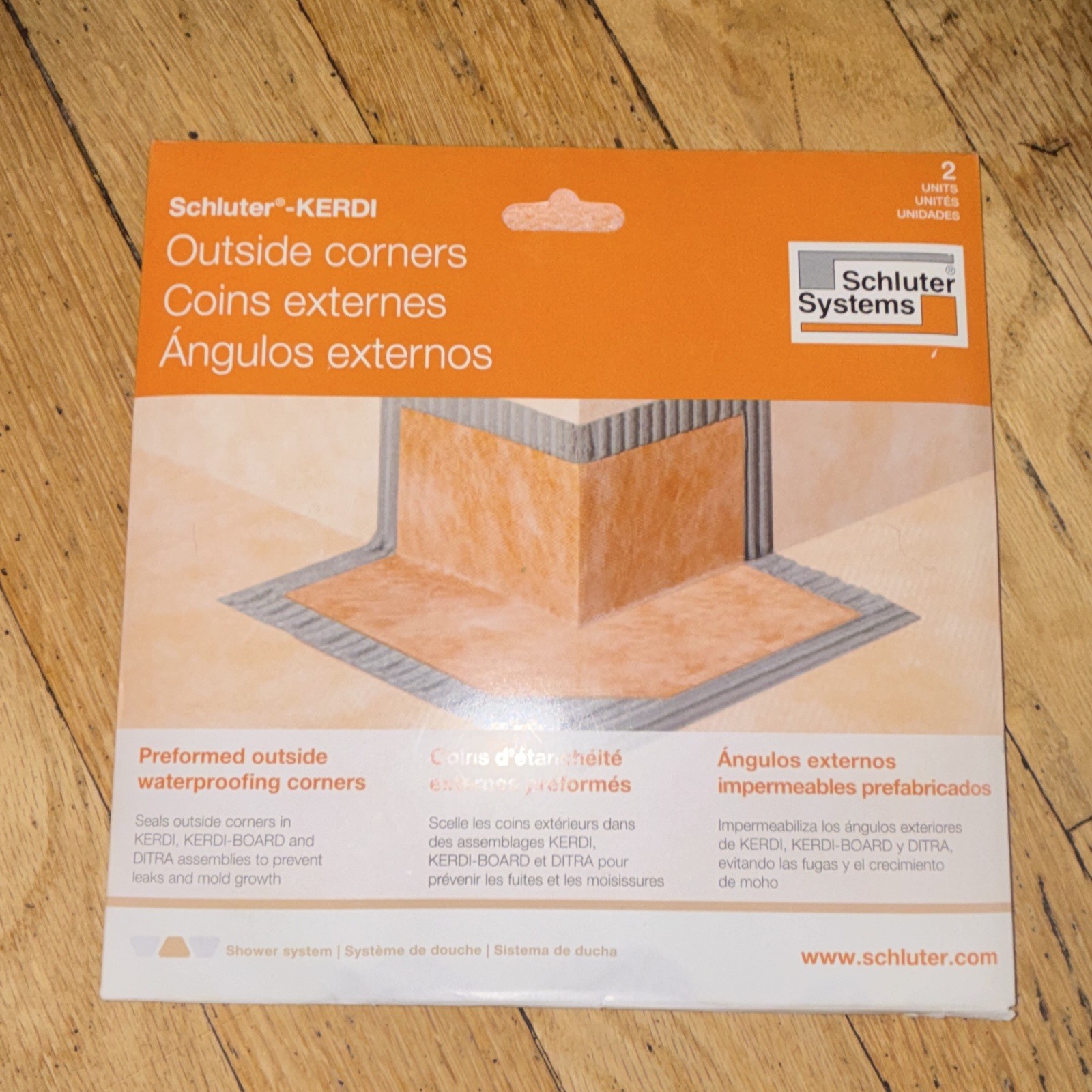 Schluter Systems KERDI Waterproofing Strip Orange 5in x 33ft KEBA100/125/10M