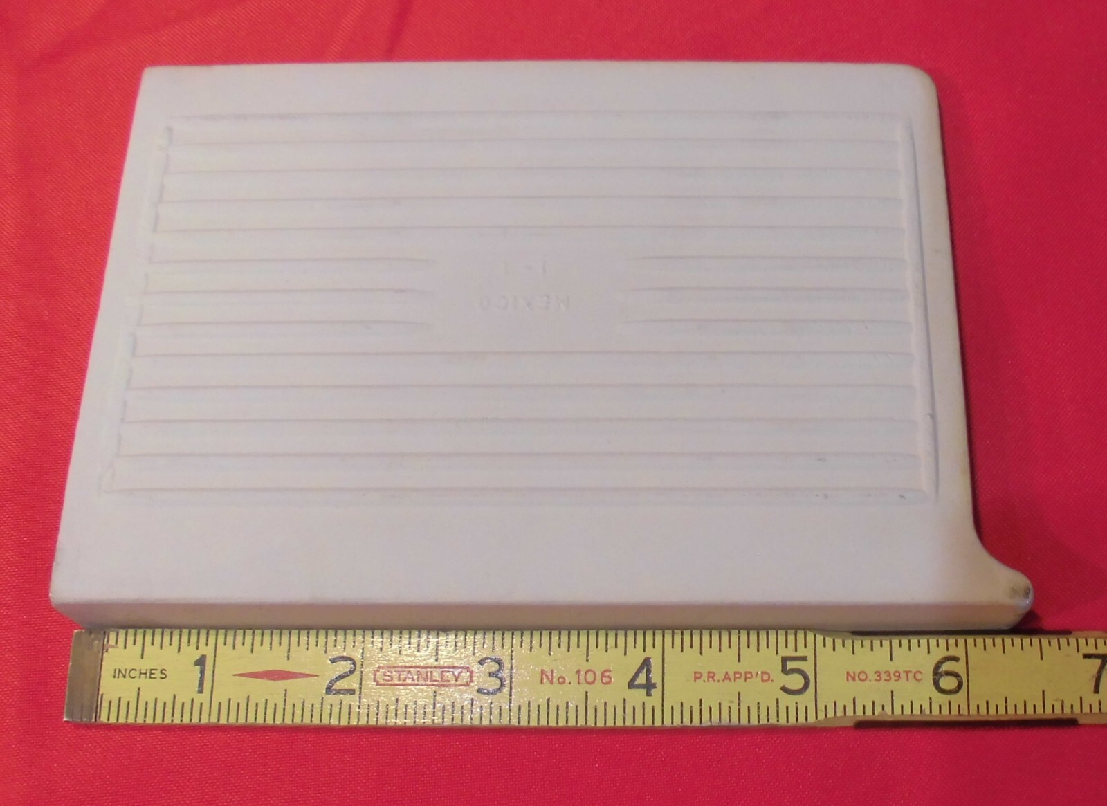 1 pc. Light Smoke Gray: base/cove Ceramic Tile: 4-1/4″ X 6″ Left Finish Corner
