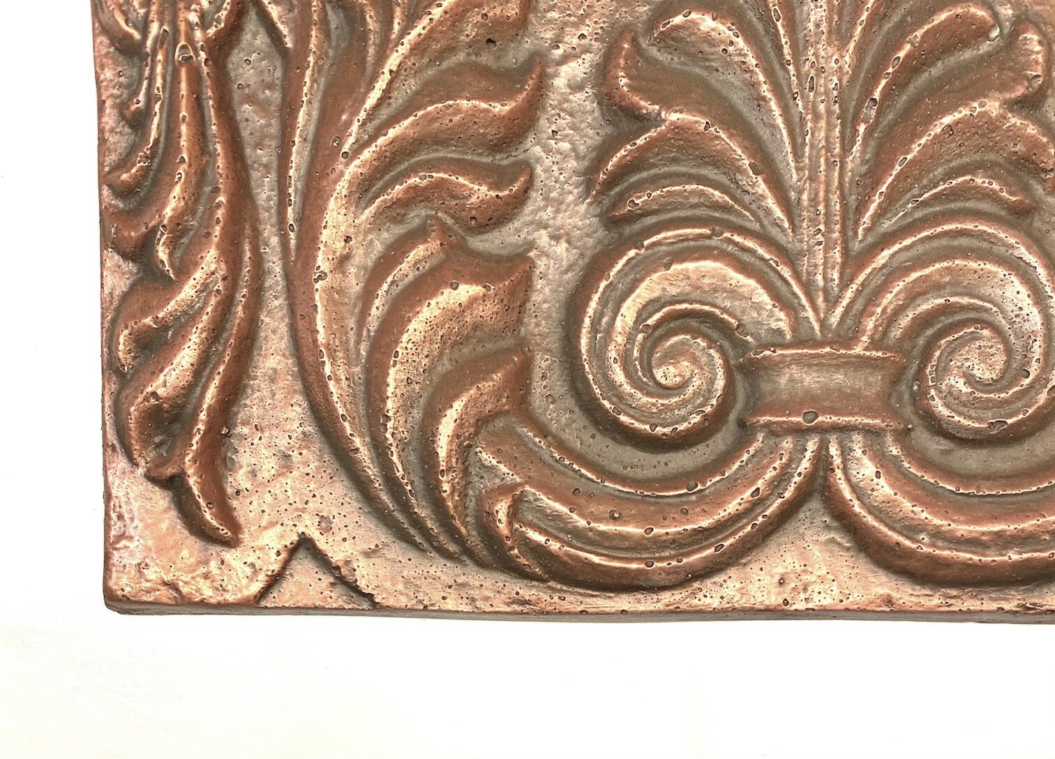 6×12 Firenze Copper Metal Resin Decor Accent Art Craft Tile Backsplash Tile