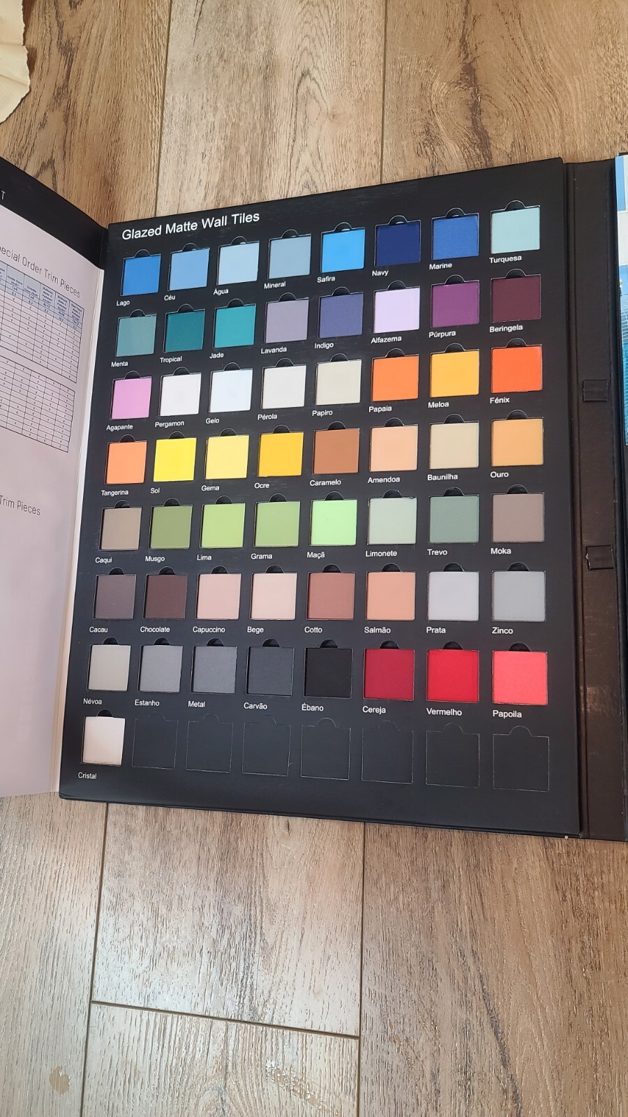 Emser Tile Travel Sample Color Texture Kit
