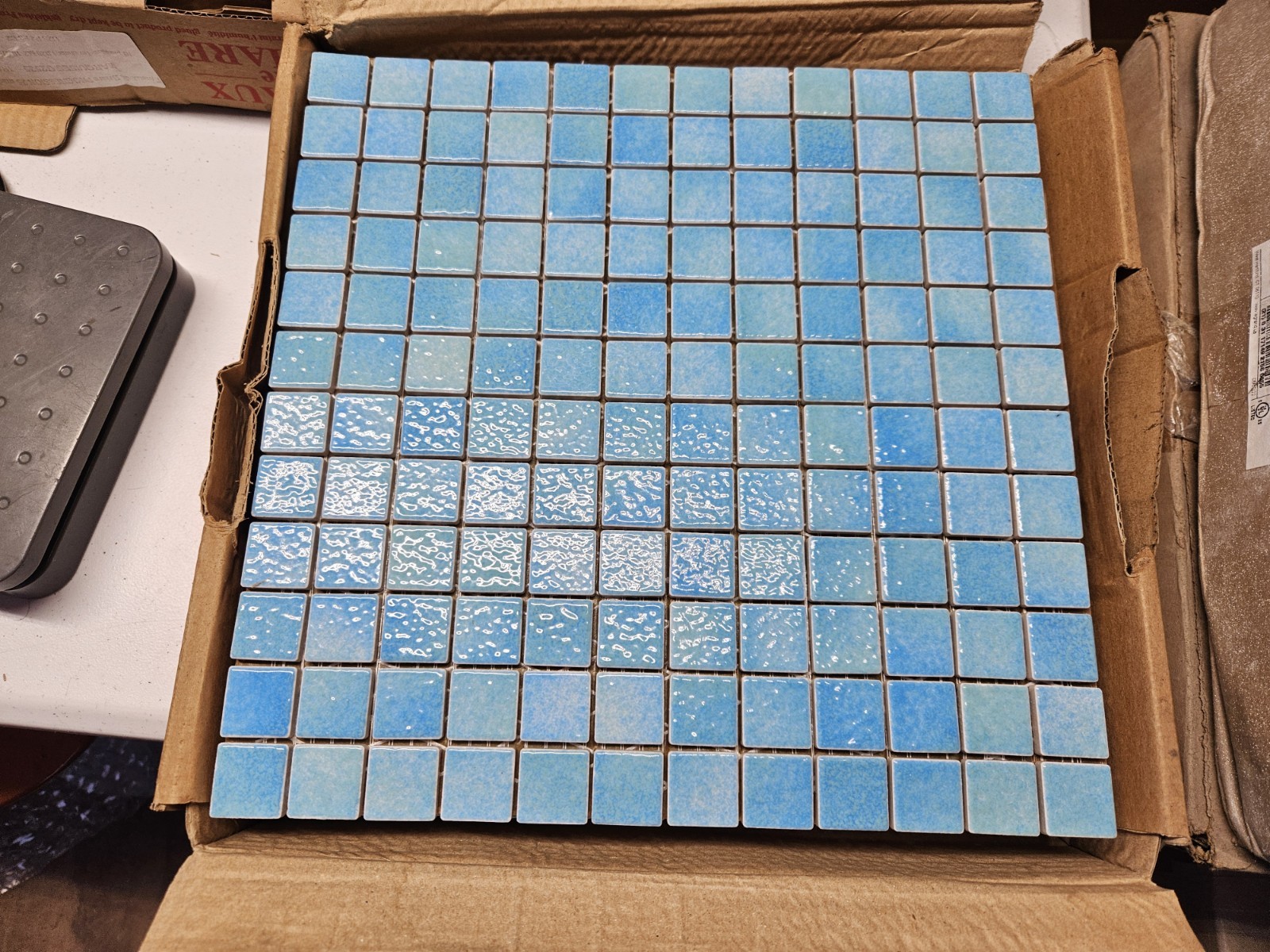 1 Sheet Emaux de Briare MARQUISES G2525 French Mosaic Tiles NOS – Many Available