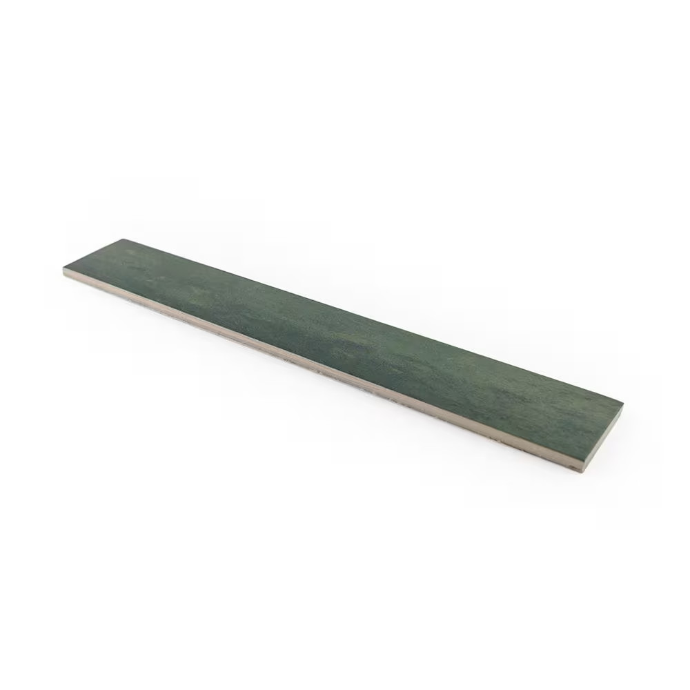 Typhoon Green 3 In. X 18 In. Subway Gloss Porcelain Wall and Floor Tile (10.76 S