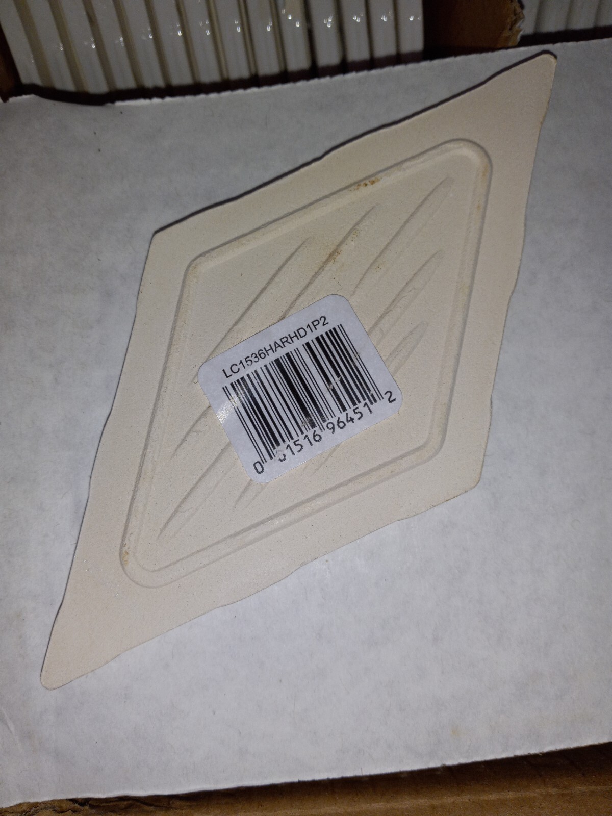 MARAZZI LuxeCraft Diamond White Glazed Glossy Ceramic Tiles 3″ x 6″ – Set of 20
