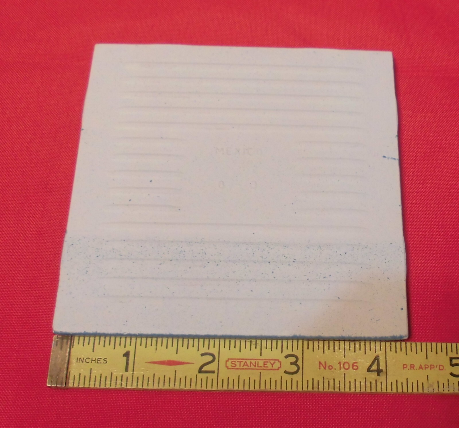 1 pc. Cobalt Blue #318: Crystalline Bullnose Ceramic Tile, 4-1/4″ American Olean