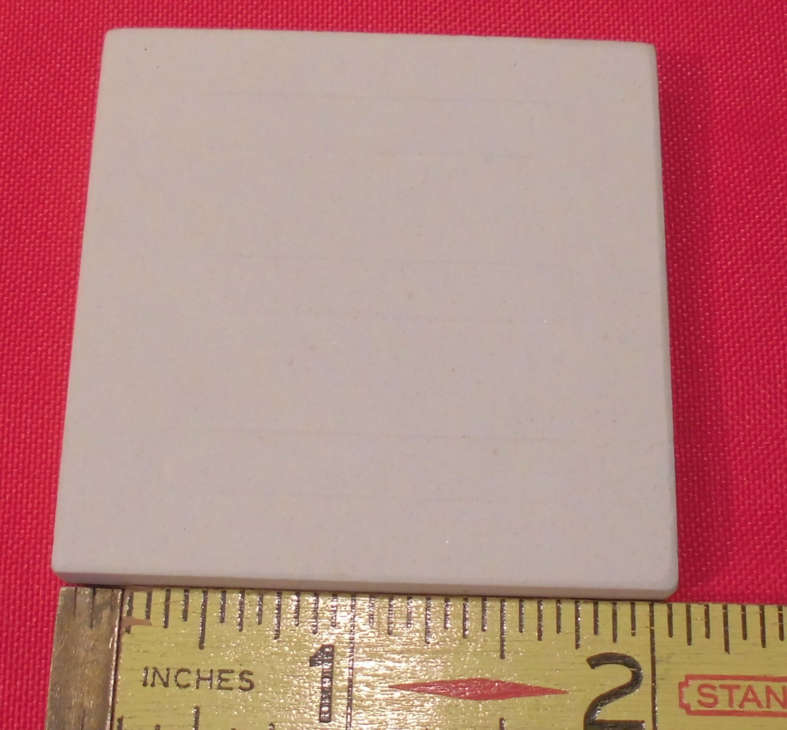 1 pc. Shell Pink: 2″ X 2″ X 5/16″ Ceramic Surface Bullnose Inside Corner Tile