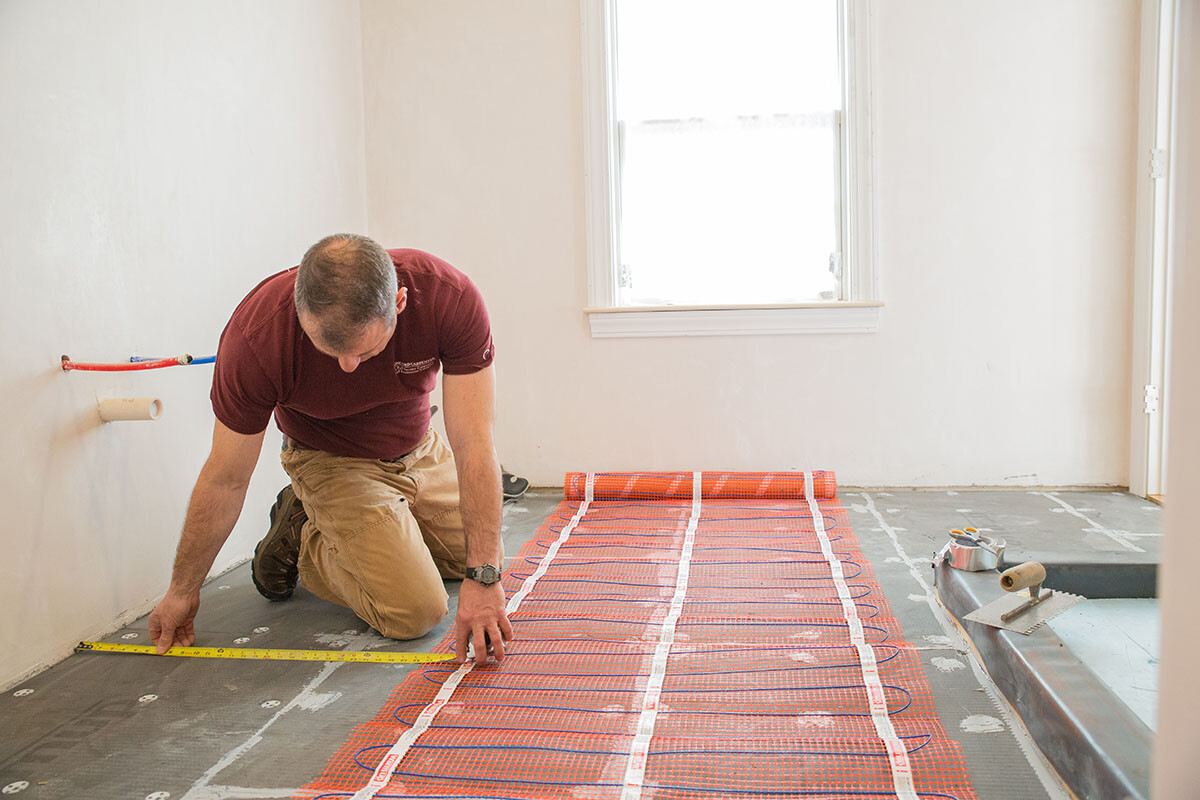 Warmup StickyMat Radiant Heating Mats 20″ wide 120Volt Made in the USA