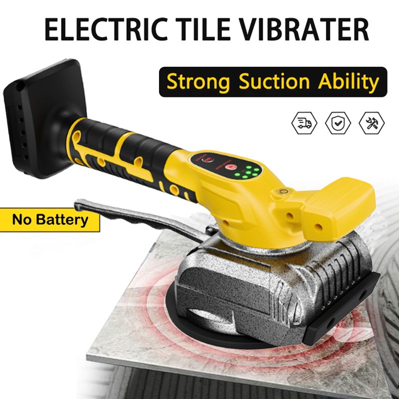 Cordless Tile Vibration Leveling Machine Tool for Dewalt 20V Battery DCB208-2
