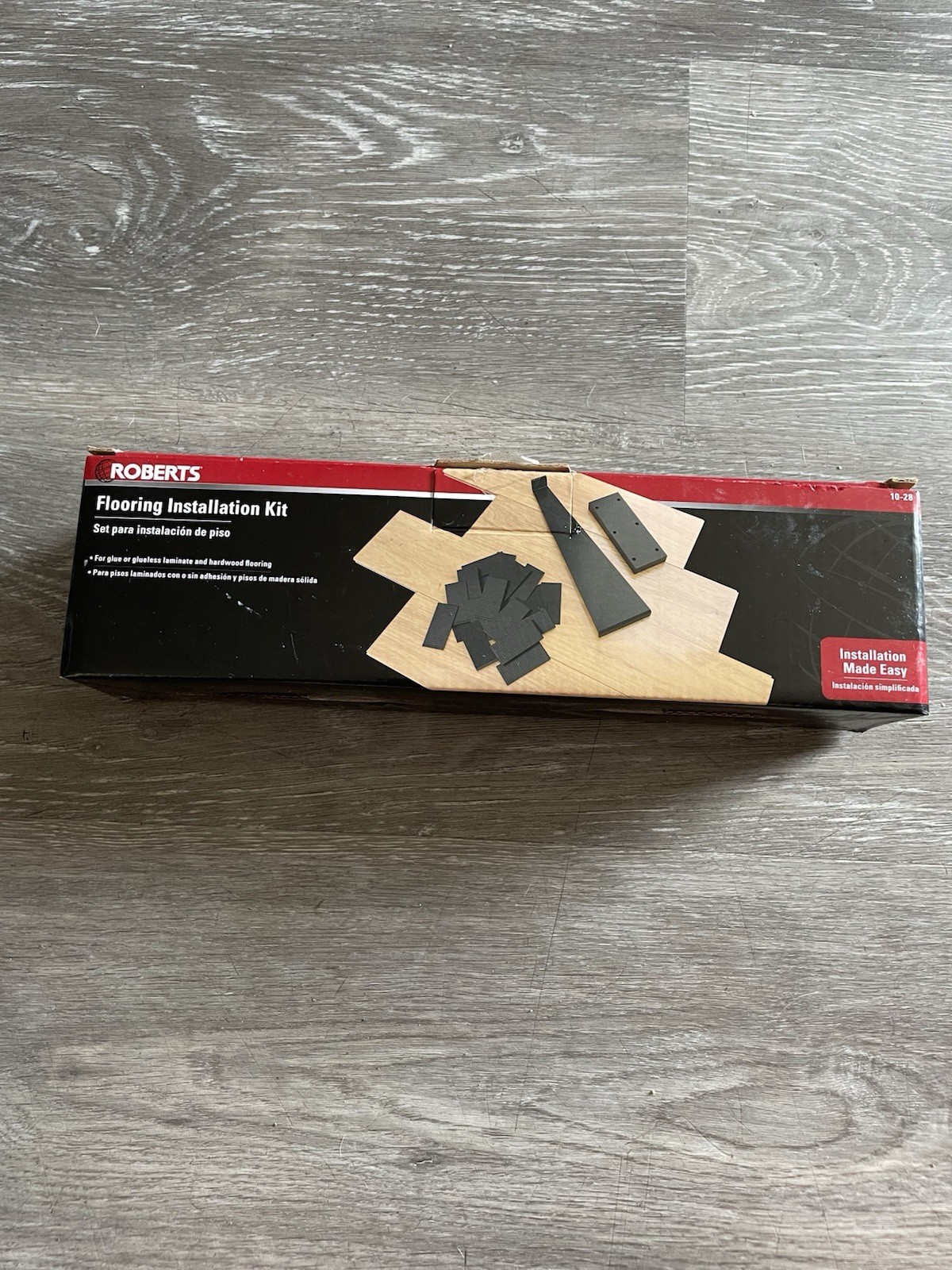 Roberts Flooring Installation Kit 10-28 for Laminate & Hardwood – 3-Piece Set