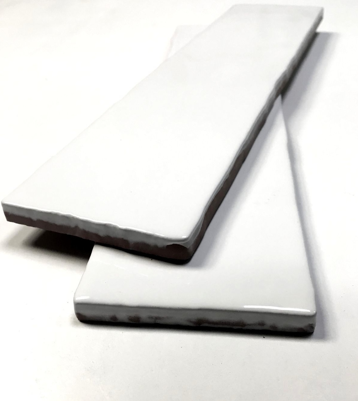 3×12 White Glossy Subway Premium Ceramic Tile Backsplash Wall Kitchen Bathroom