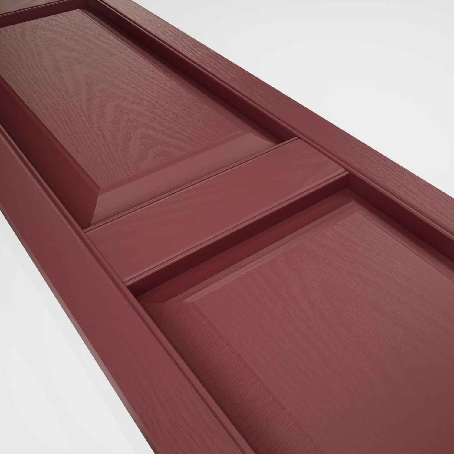 Builders Edge 14.75 in. W x 55 in. H Builders Edge, Standard Two Equal Panels…