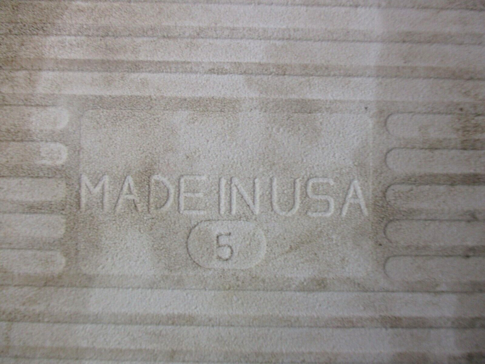 1 Wall Tile Interceramic USA 4-1/4″ Satin Brown Specks on Light Beige Wrinkled