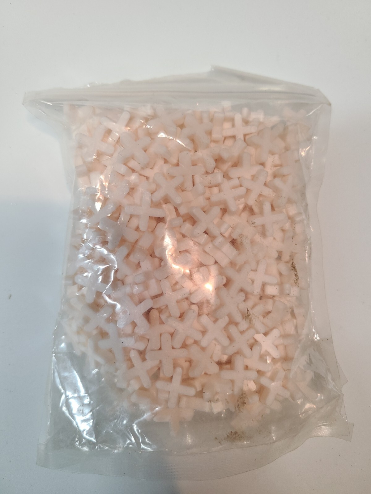 (1 Pack) PaceSetter 500 Piece PVC Tile Spacers 1/8 in 3mm