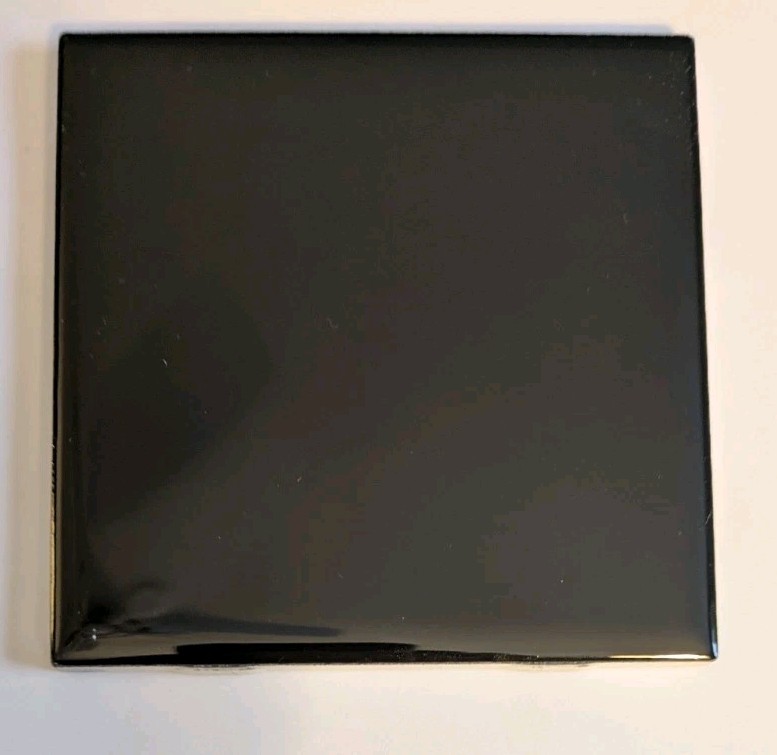 1 Daltile 4-1/4″ Glossy Tile Black Ceramic New