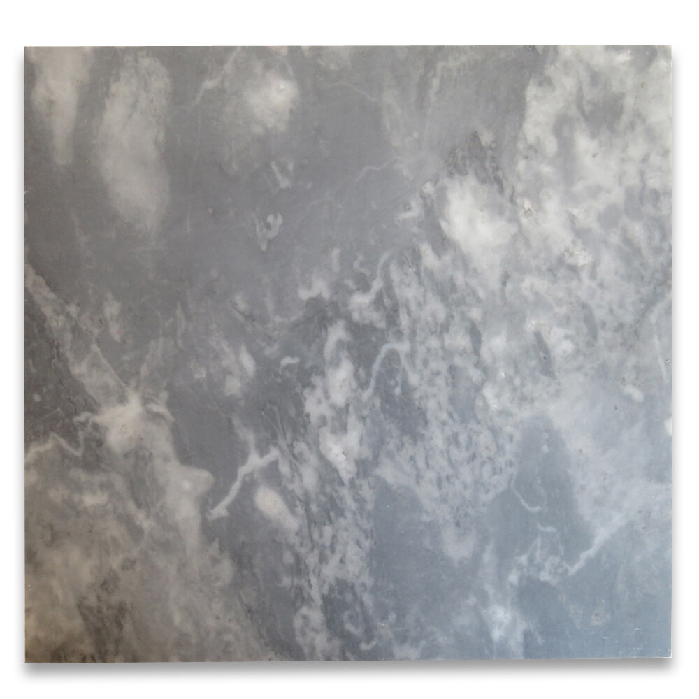 K44H Bardiglio Gray Dark Grey Marble 12 x 12 Tile Honed