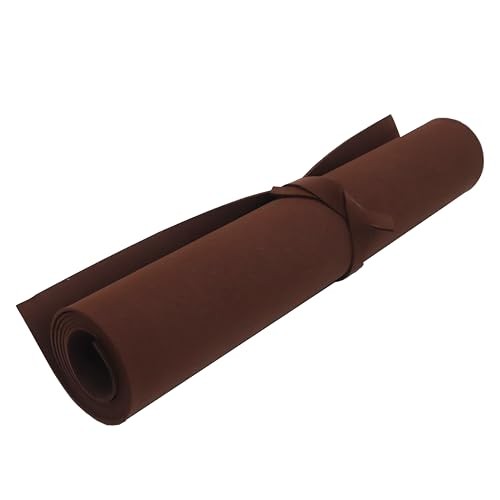 OISAKLD EVA Foam 2mm-10mm 13.7″×39″ Craft Foam Sheet 74 2mm -Thickness Brown