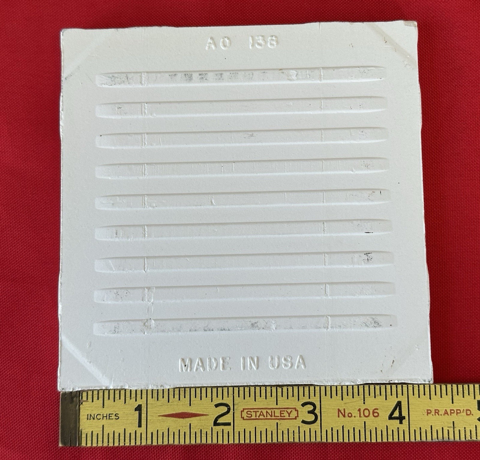 1 pc. Salt & Pepper: 4-1/4″ Crystalline Ceramic Tile by American Olean Co. NEW