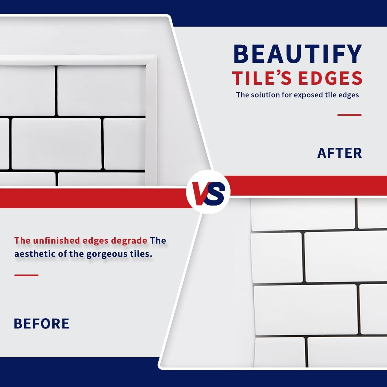 White 10 Ft Peel and Stick Wall Molding for Elegant Backsplash & Corner Decor