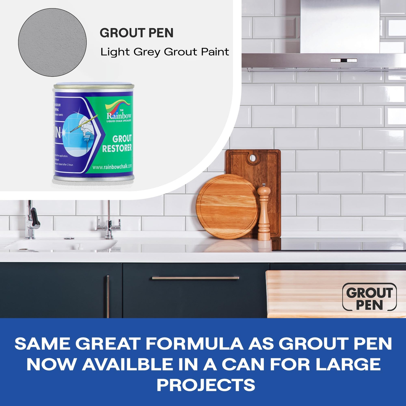 Grout Pen Grout Paint: Waterproof Tile Paint Grout Refresh Restorer for Floor…