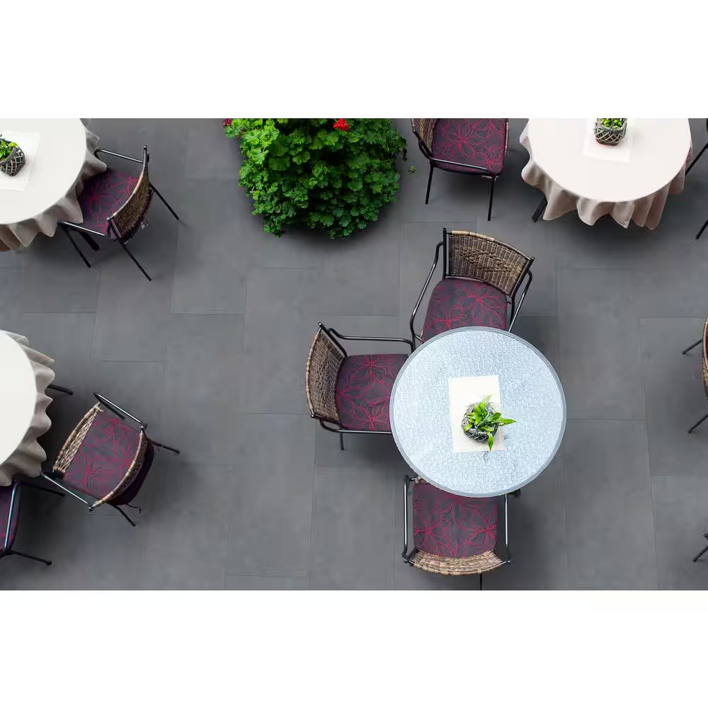Harbor Gray 24 In. X 48 In. X 0.78 In. Matte Porcelain Stone Look Paver (8 Sq. F