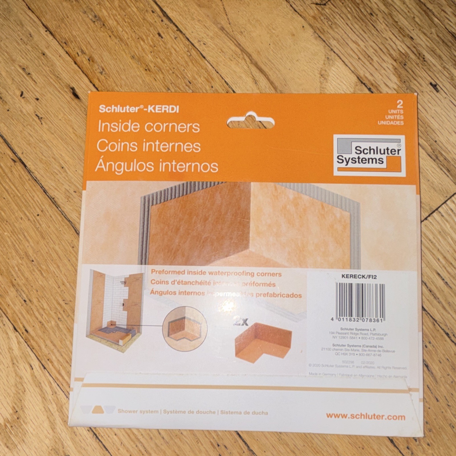 Schluter Systems KERDI Waterproofing Strip Orange 5in x 33ft KEBA100/125/10M