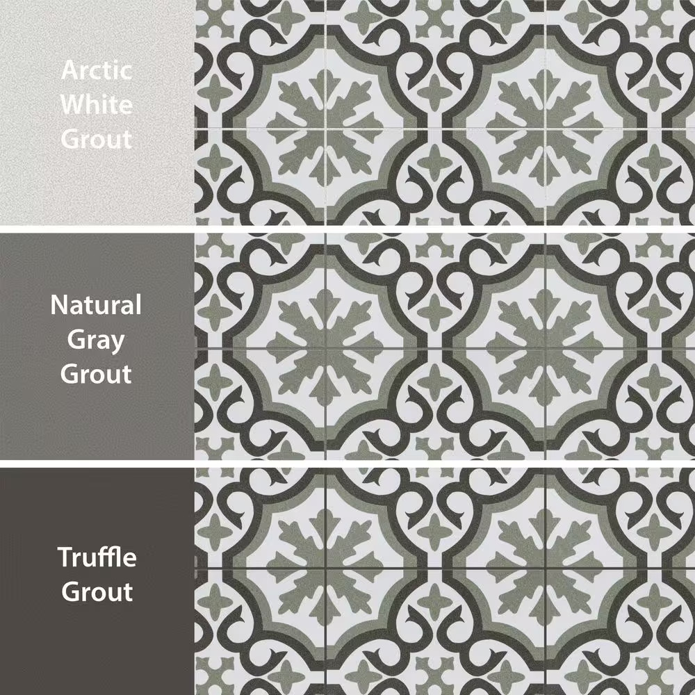 Berkeley Essence Eden 17-3/4 In. X 17-3/4 In. Porcelain Floor and Wall Tile (13.