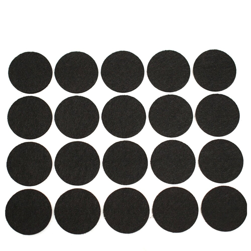 200PCS Round Felt Pads 2CM Diameter Floor Protector Pad for Chair Furniture