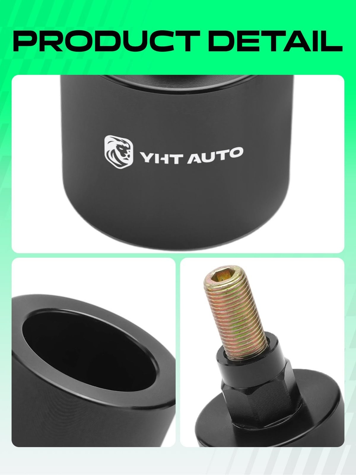 YHTAUTO 2 Inch Front Leveling Lift Spacers Fits 1998-2023 Polaris Ranger 500/…