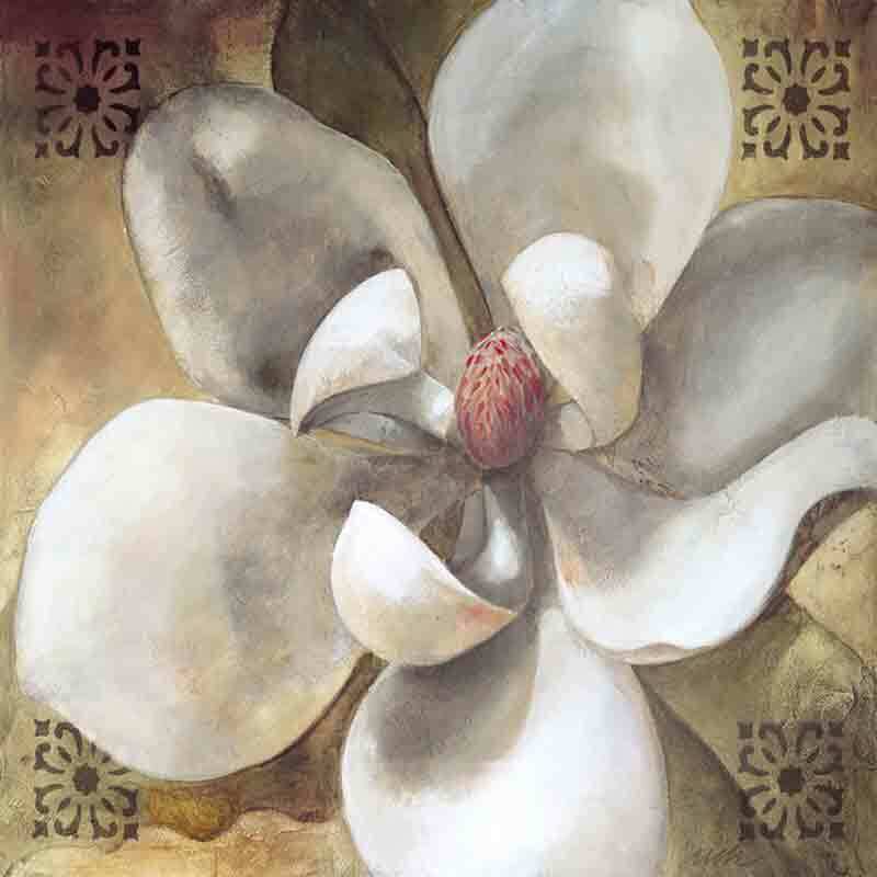 Magnolia Accent & Decor Tile Wilder Rich Floral Art OB-WR1285AT
