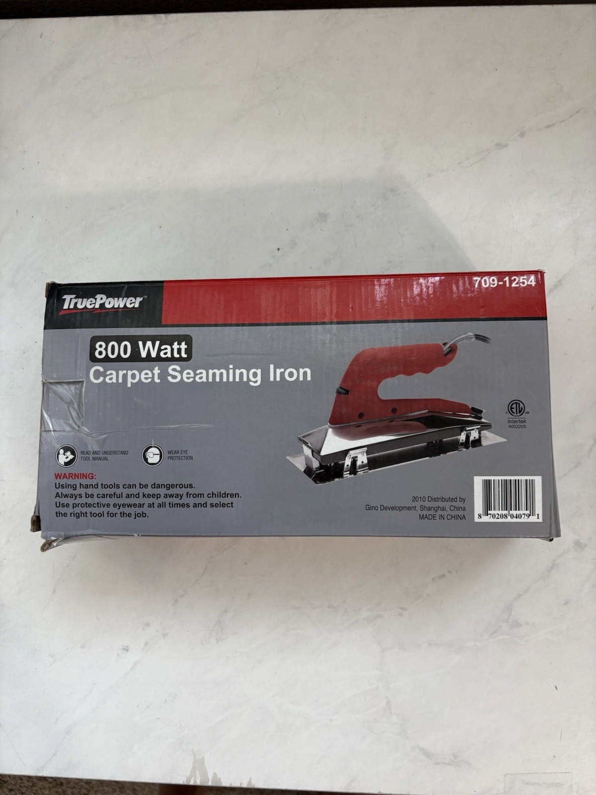 USED TruePower 709-1254 10-Inch Carpet Seaming Iron 800-watt